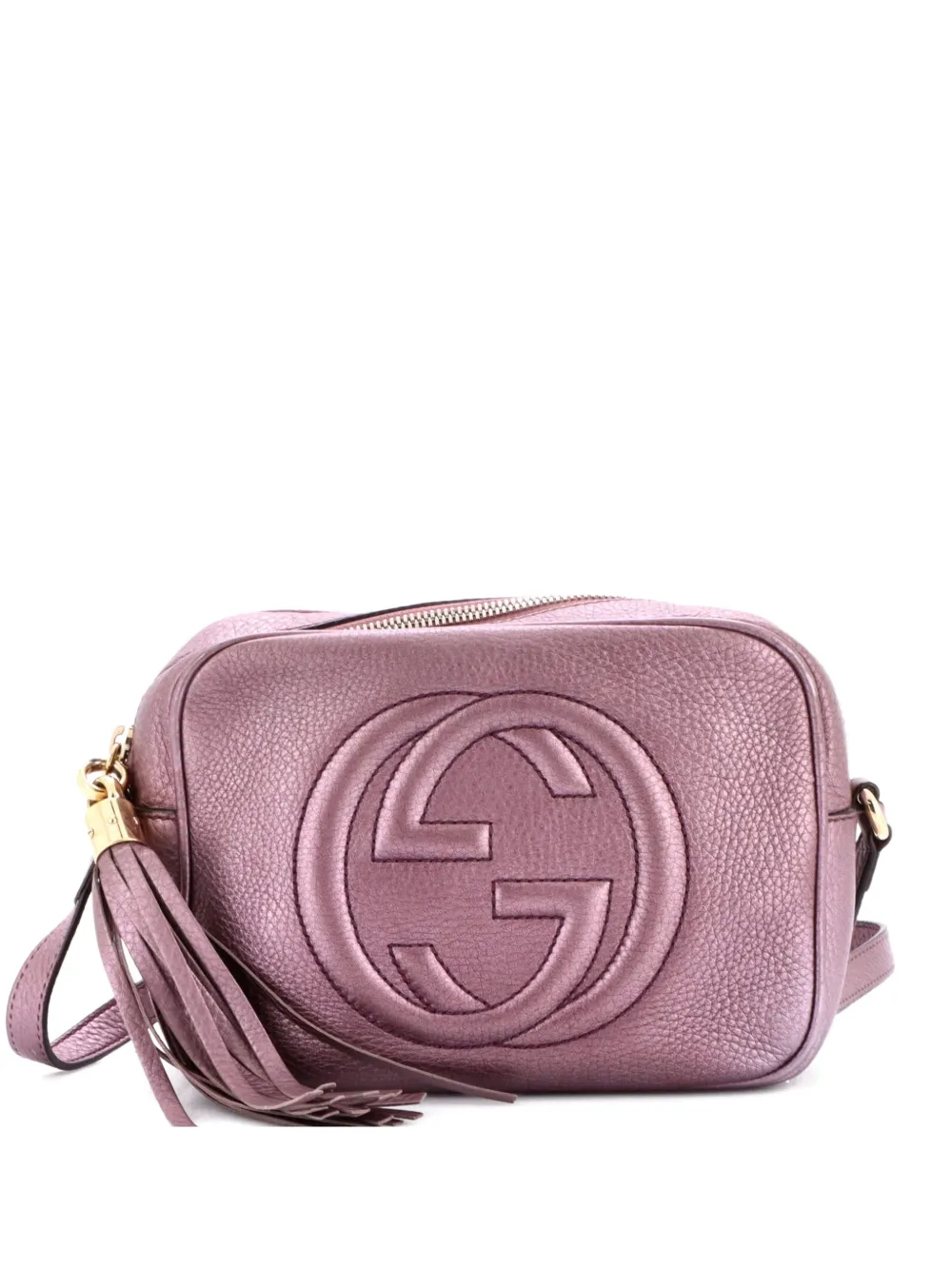 Gucci Pre-Owned Soho Disco Leather Small crossbody bag - Viola