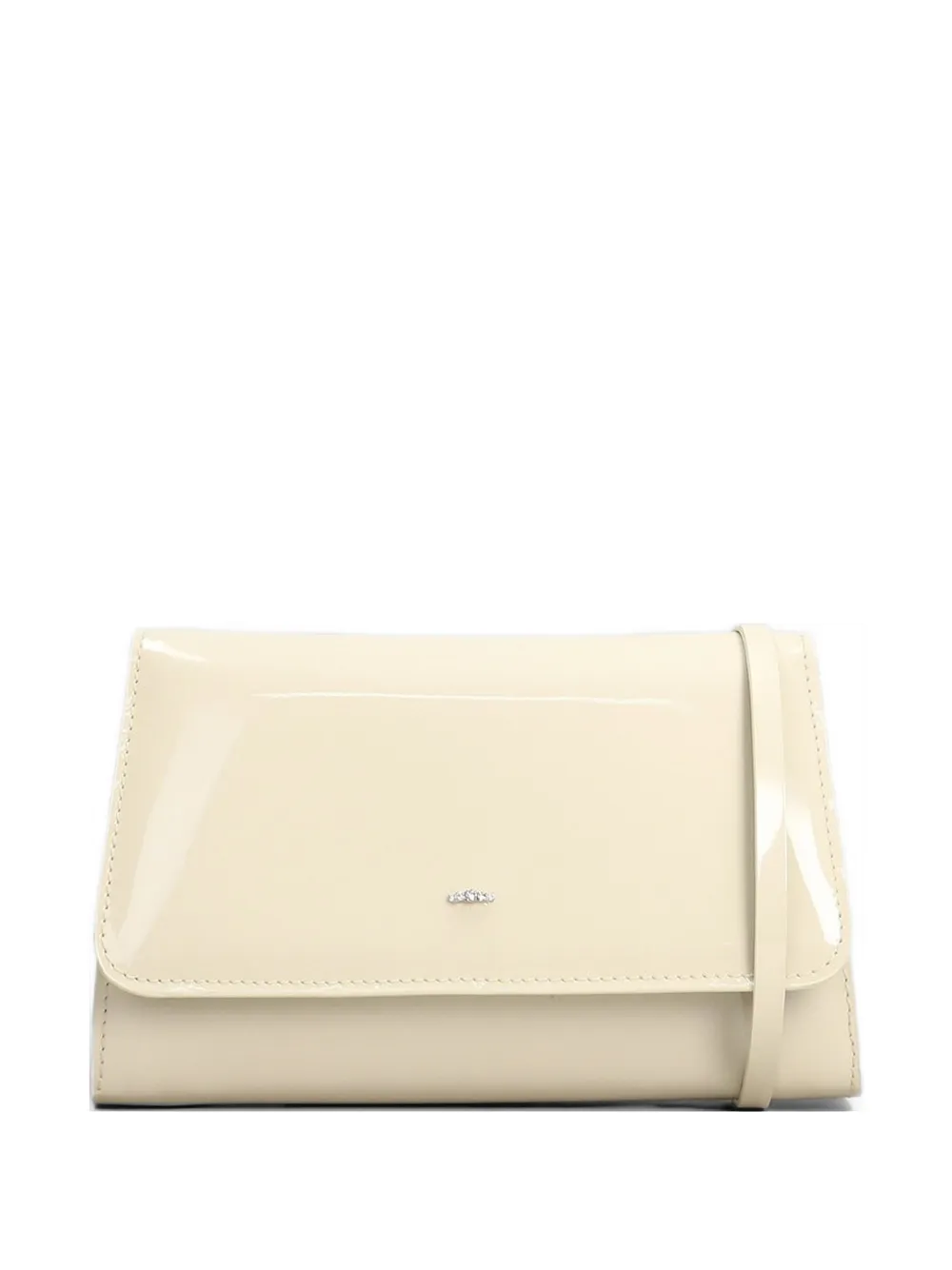 Giuseppe Zanotti Cleopatra logo-plaque mini bag - Toni neutri
