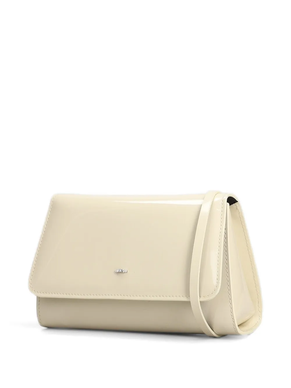 Giuseppe Zanotti Kleine Cleopatra tas met logoplakkaat Beige