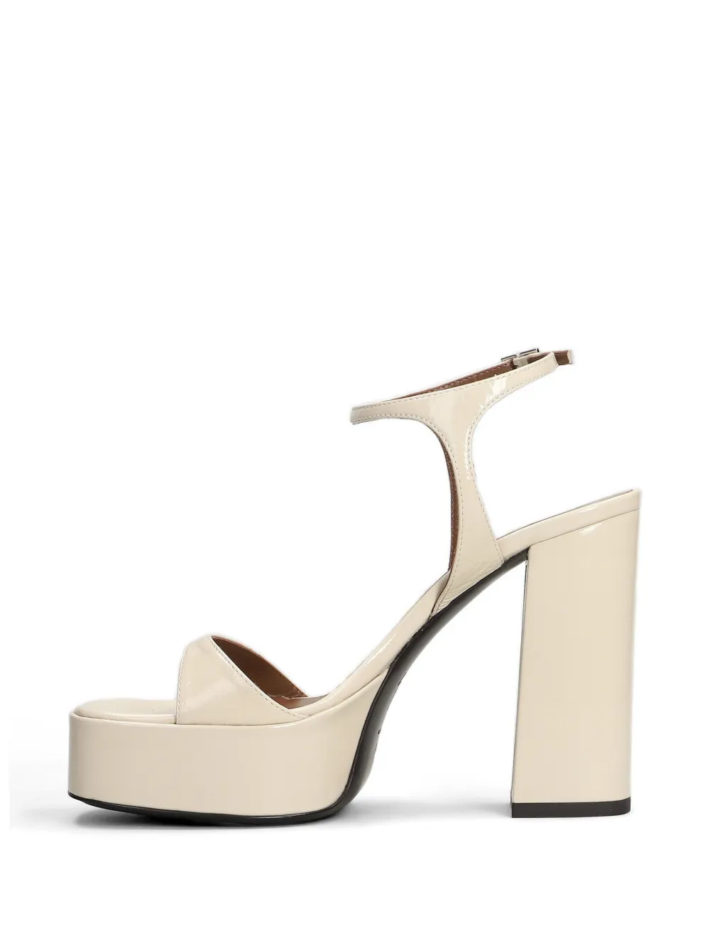 Giuseppe Zanotti Pat Platform 115 sandals Beige