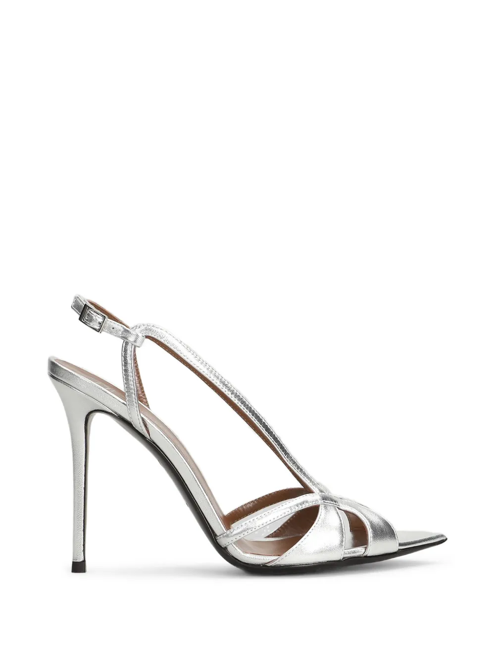 Giuseppe Zanotti Intriigo Zoe 105 sandals Zilver