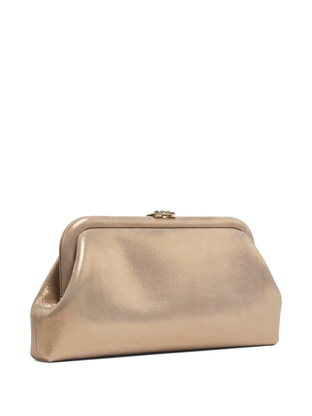 Jimmy Choo Skylar Shimmer clutch - Goud