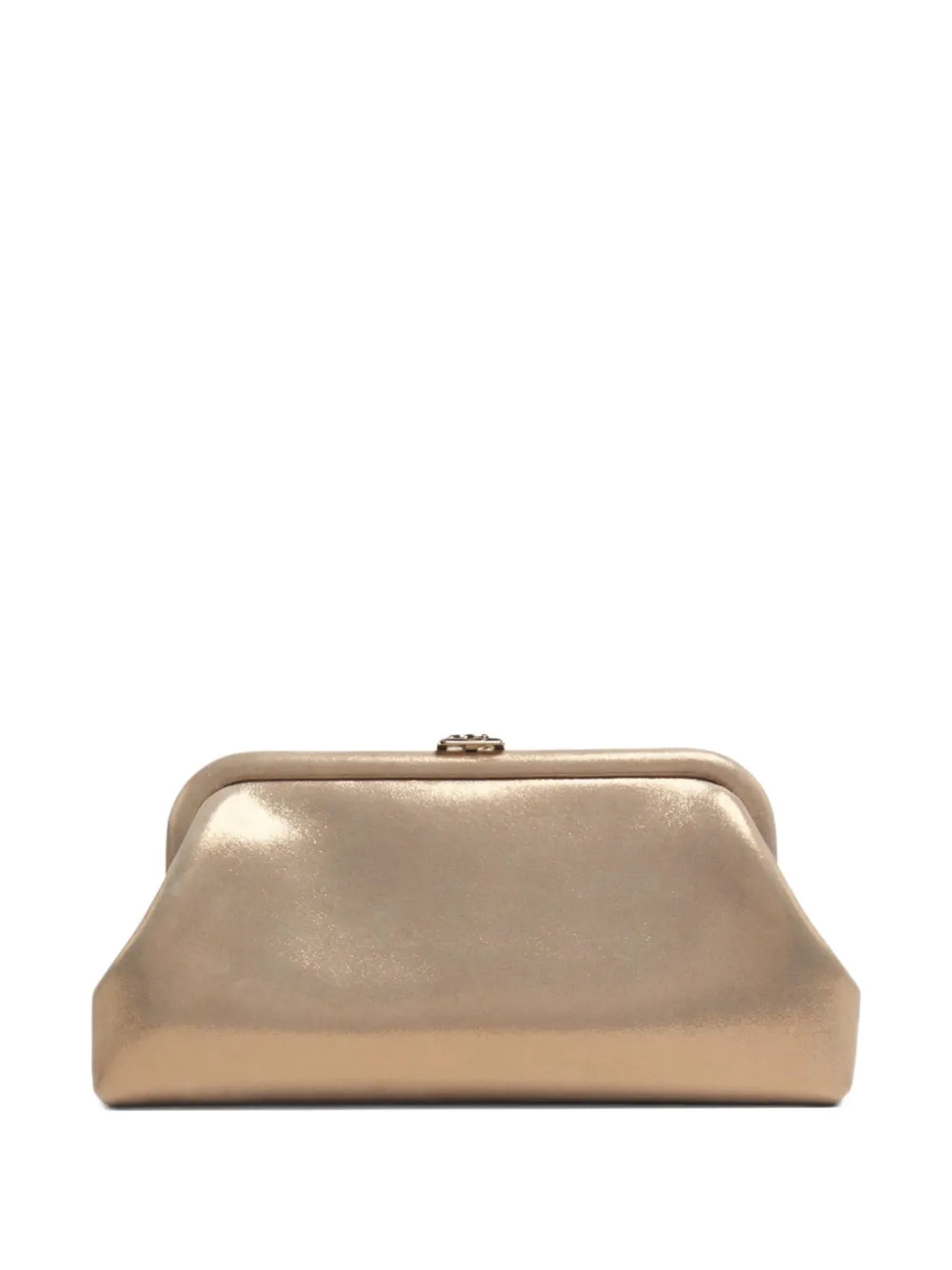 Jimmy Choo Skylar Shimmer clutch - Oro