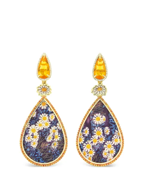 SILVIA FURMANOVICH multi-stone earrings