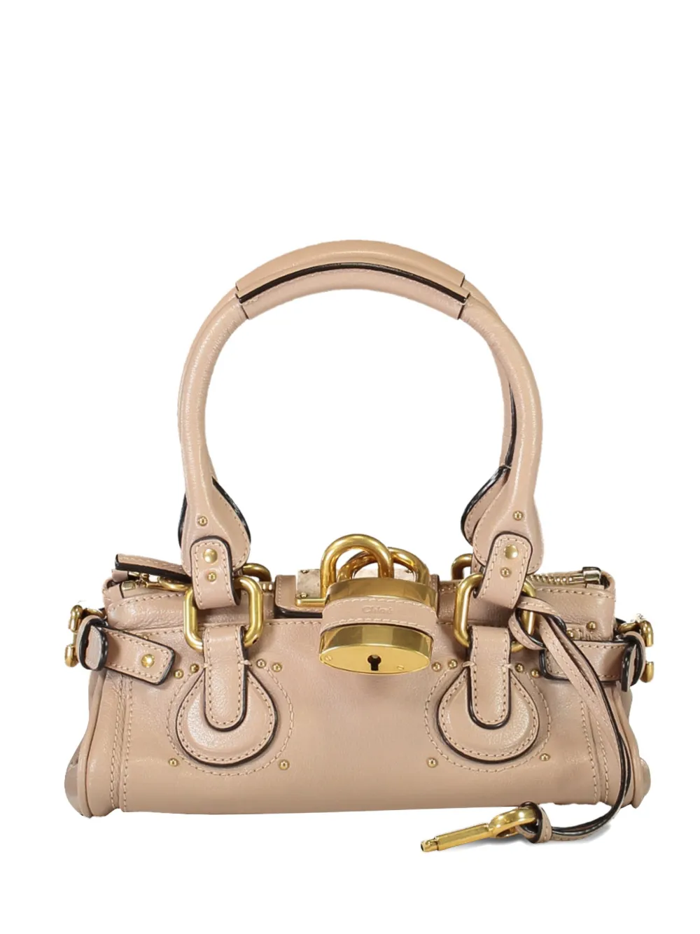 Chloé small Paddington padlock shoulder bag - Rosa