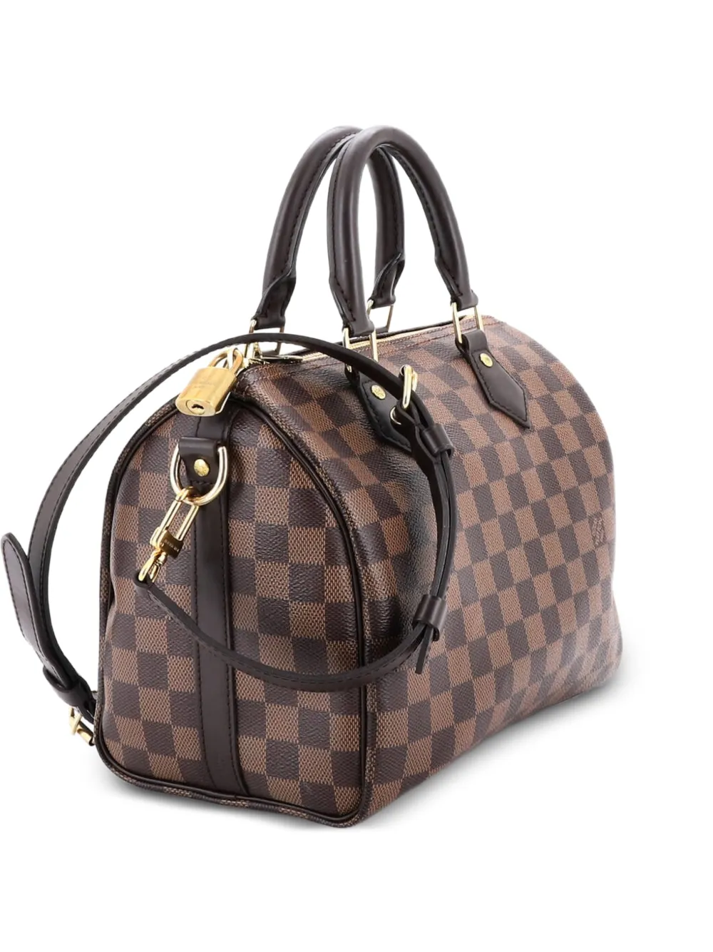 Louis Vuitton Pre-Owned Speedy Bandouliere Bag Damier 25 satchel - Braun
