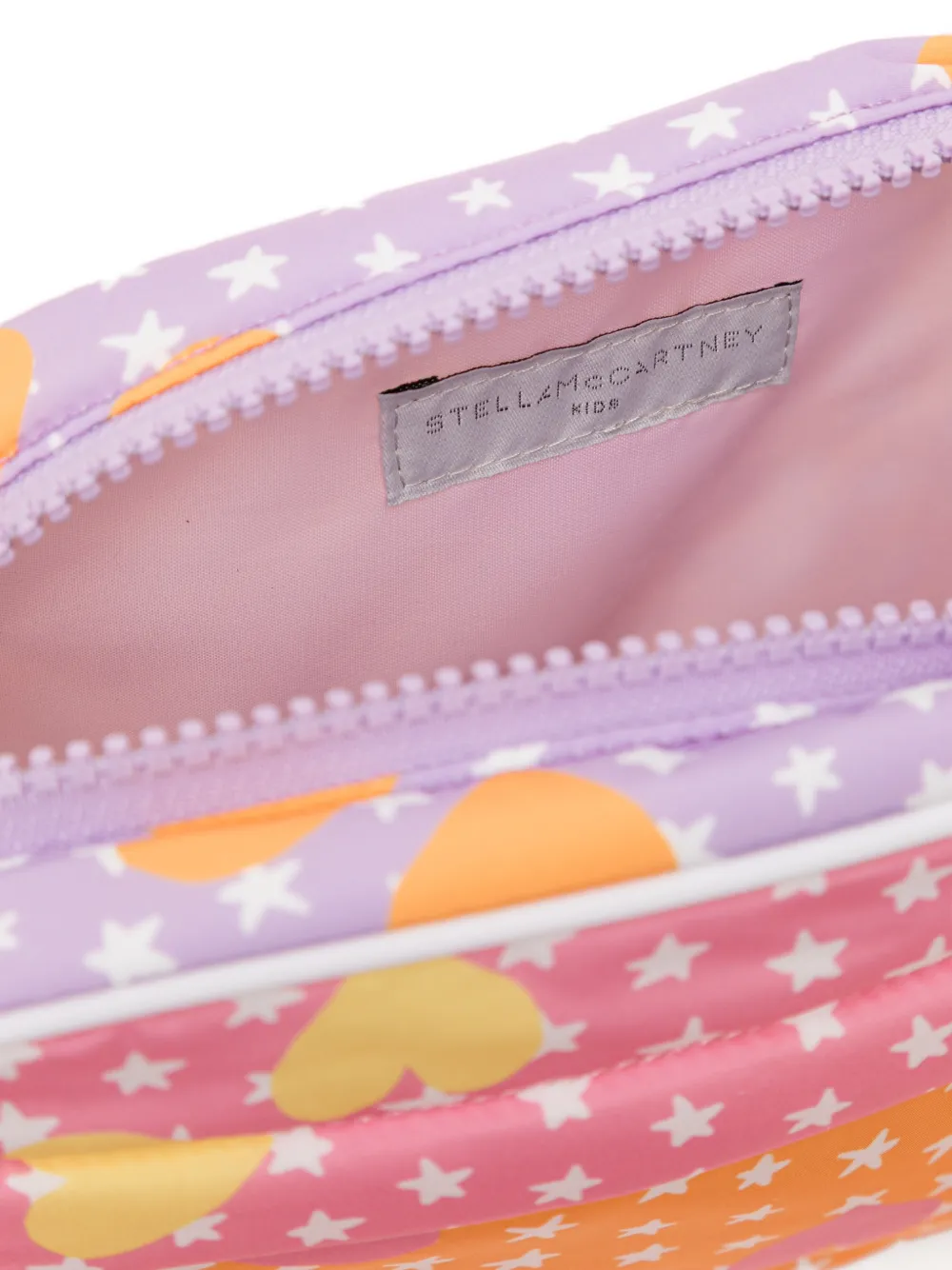 Stella McCartney Kids Schoudertas met sterrenprint Oranje