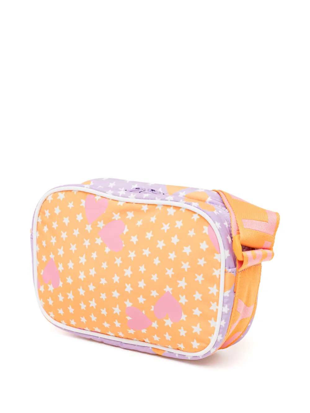Stella McCartney Kids Schoudertas met sterrenprint Oranje