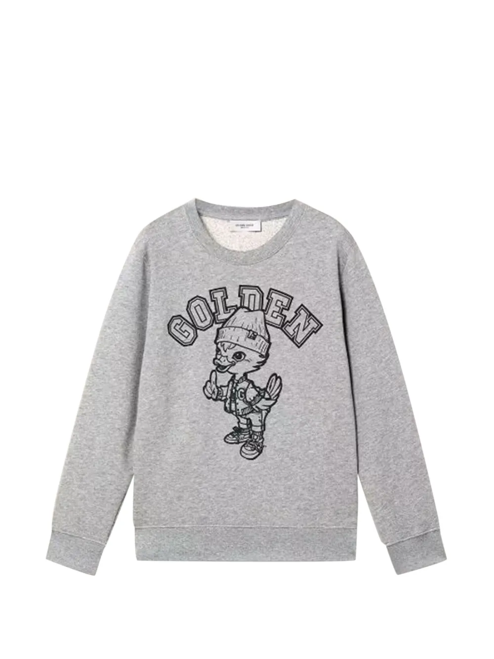 Golden Goose Kids cartoon-print sweater - Grigio