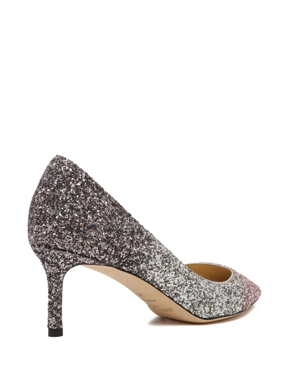 Jimmy Choo Pumps met kristallen hak Zilver