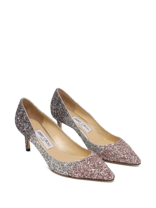 Jimmy Choo Rommy 60mm パンプス | シルバートーン | FARFETCH JP