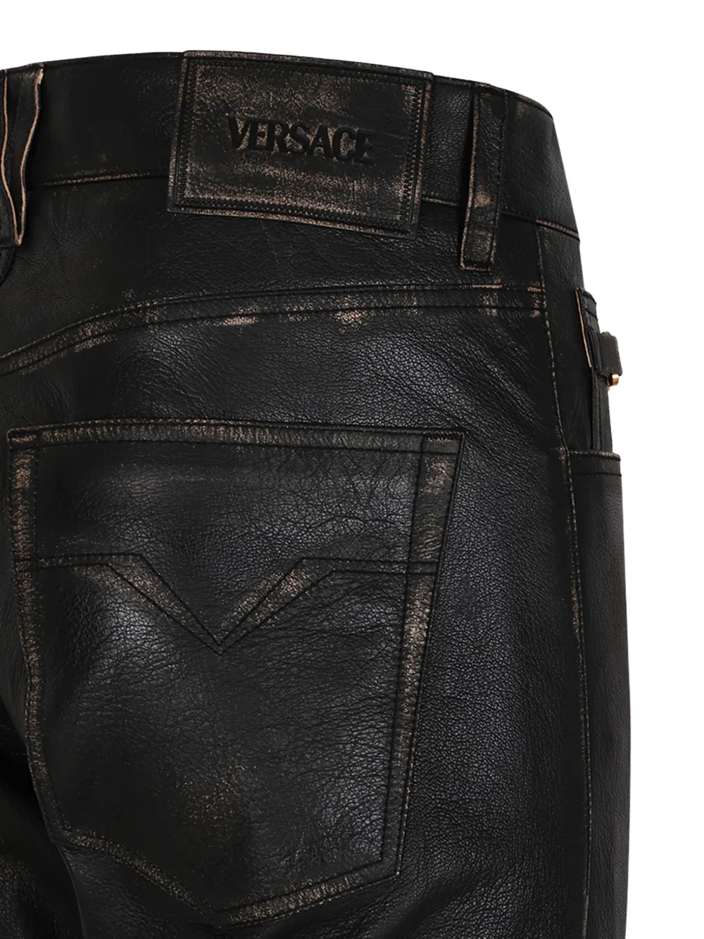 Versace Broek met knoopsluiting Zwart