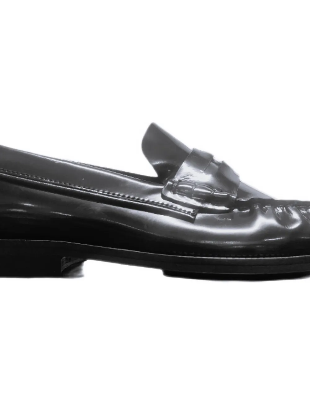 Tommy Hilfiger penny leather loafers - Zwart