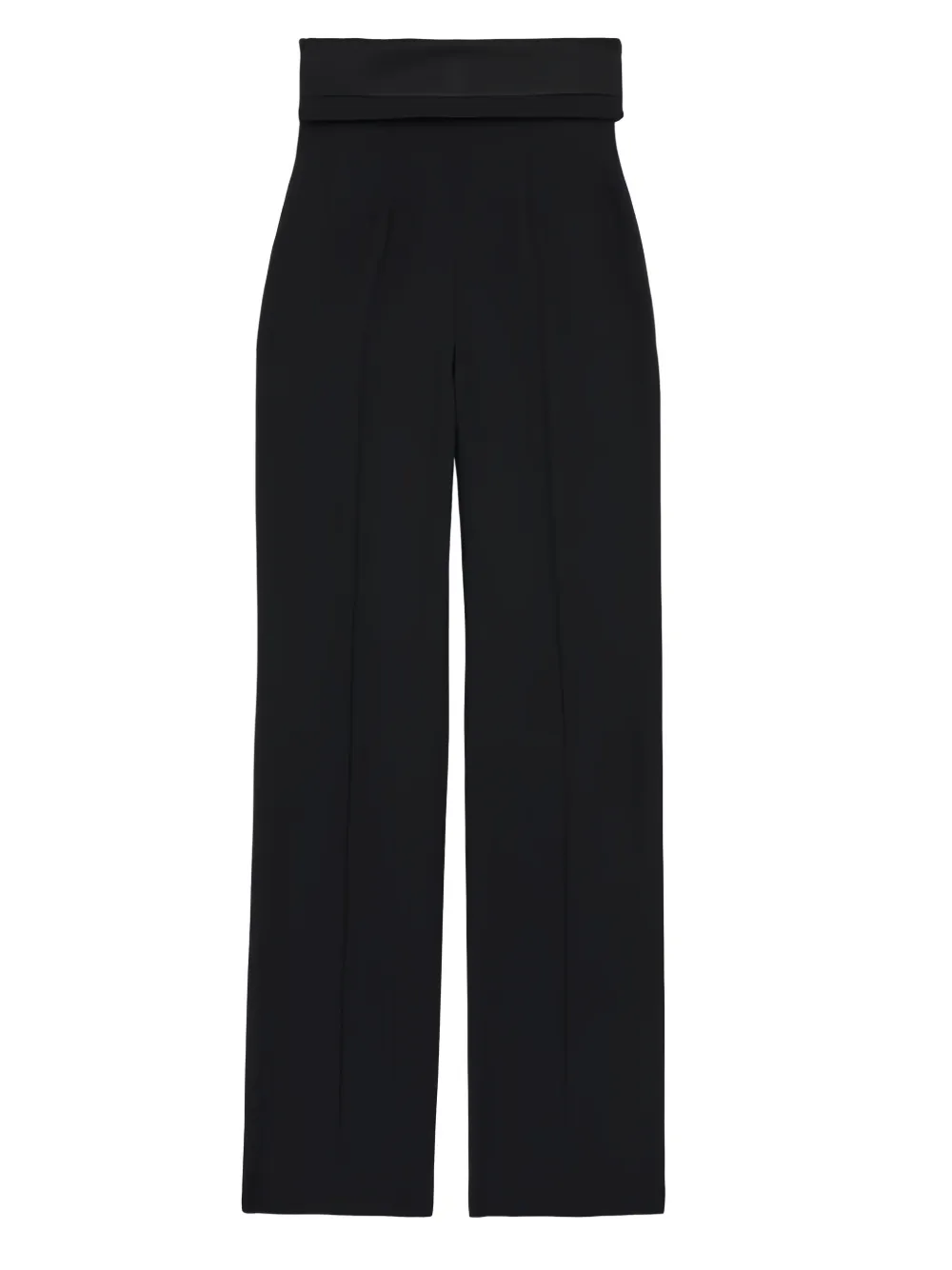 Alexander McQueen wide-band trousers - Zwart