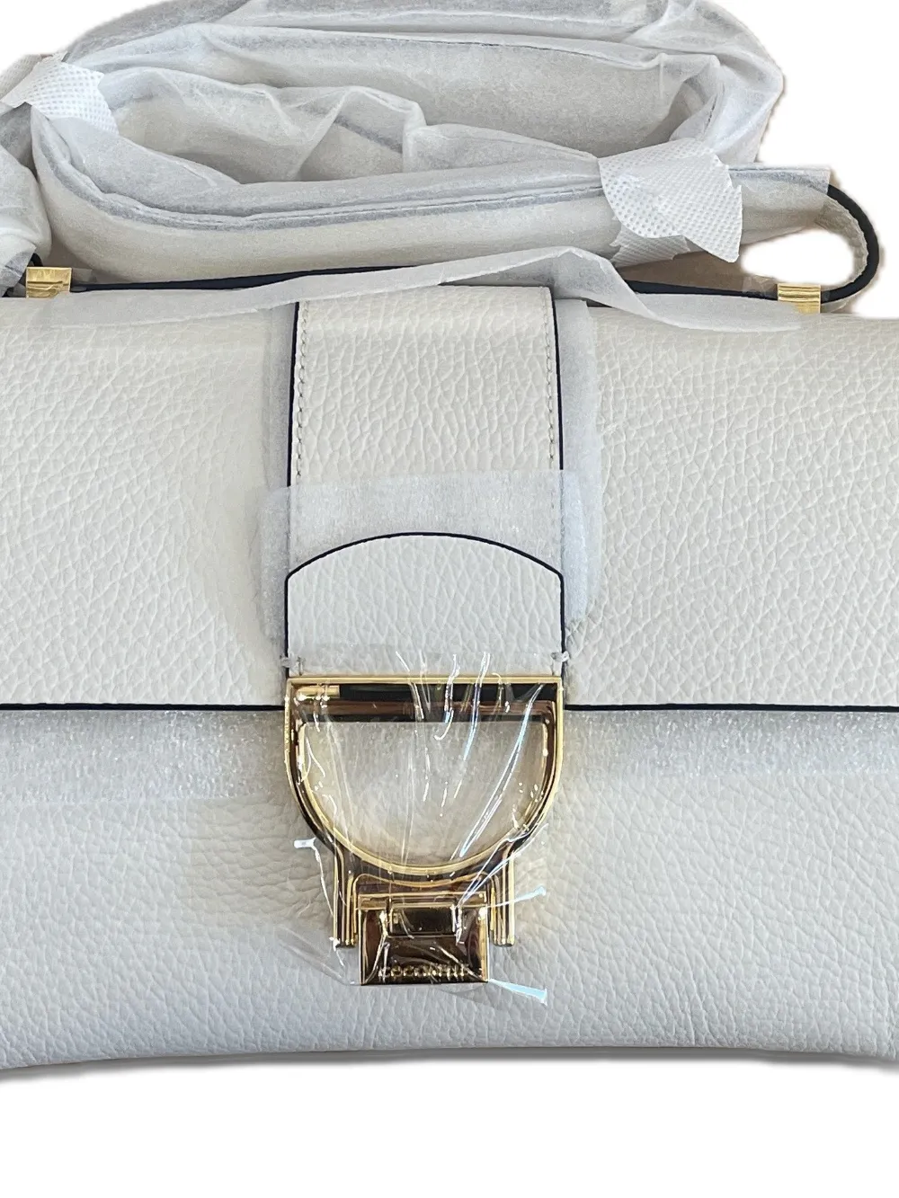 Arlettis leather shoulder bag