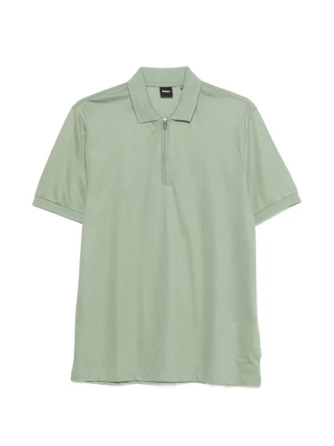 BOSS Poloshirt mit Reißverschluss
