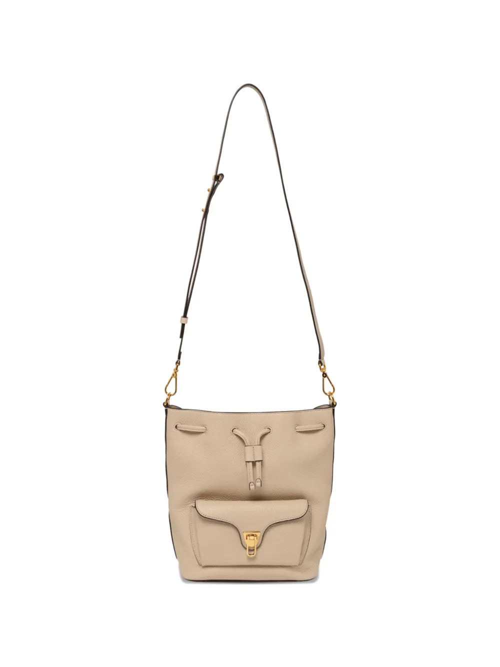 Coccinelle medium Beat Generation bucket bag - Toni neutri