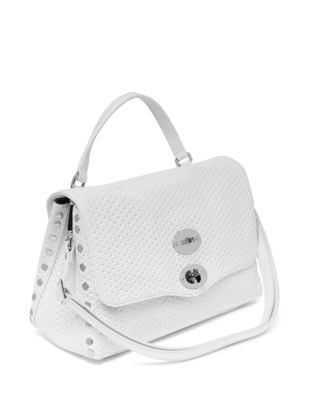 Zanellato Shopper met draaislot Wit