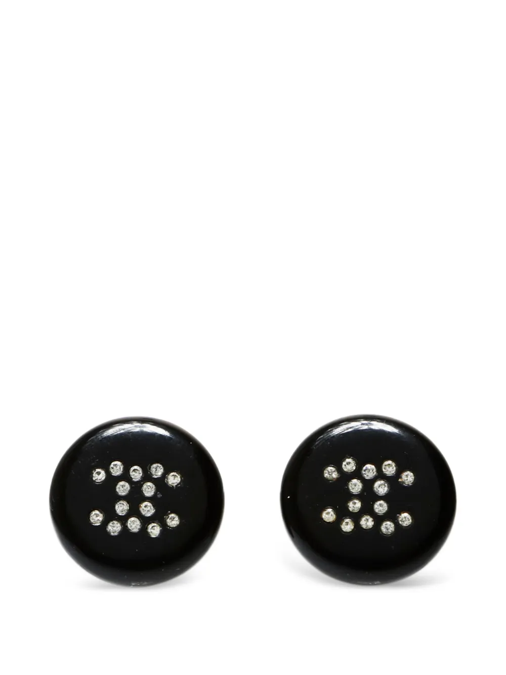 CHANEL Pre-Owned 2005 CC earrings - Nero