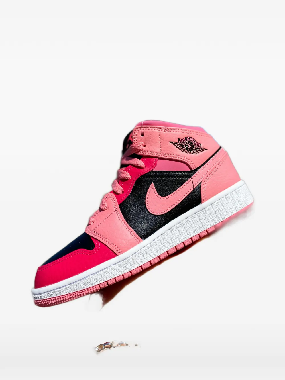 Jordan Kids 1 Mid GS sneakers Roze