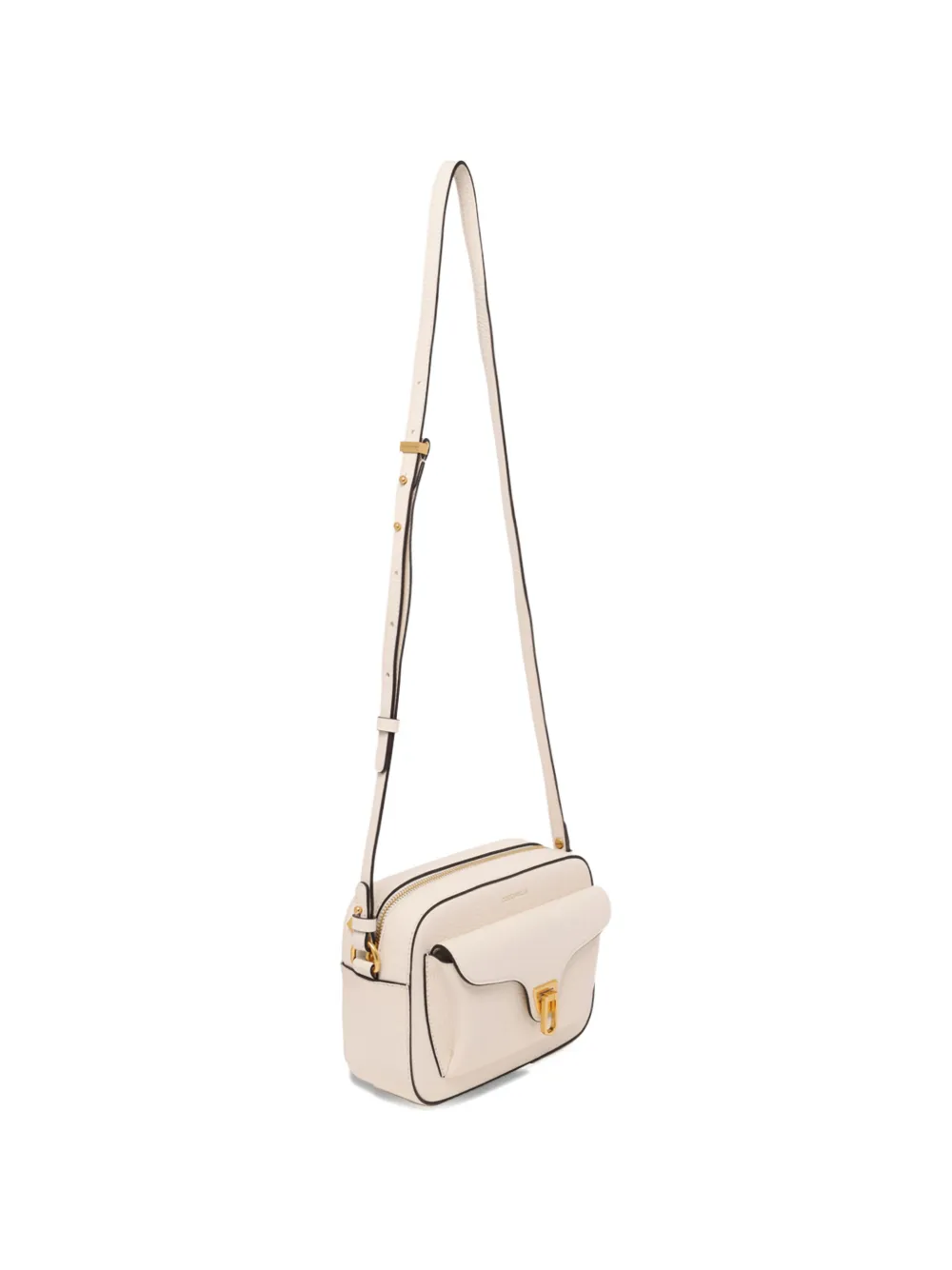 Coccinelle Crossbodytas met logodetail Wit