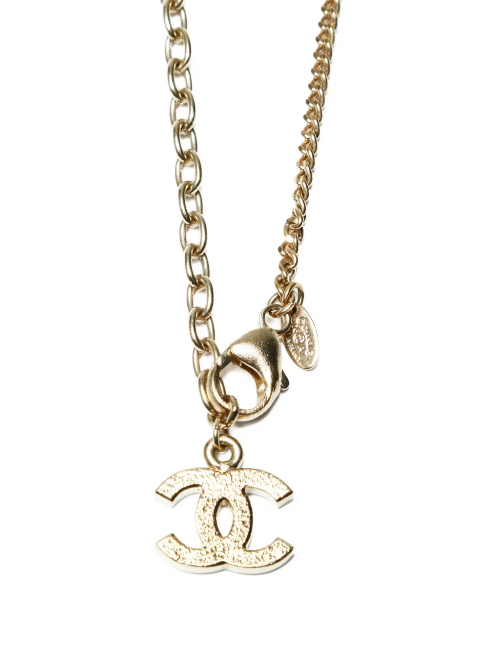 CHANEL Pre-Owned 2006 CC chain necklace - Oro