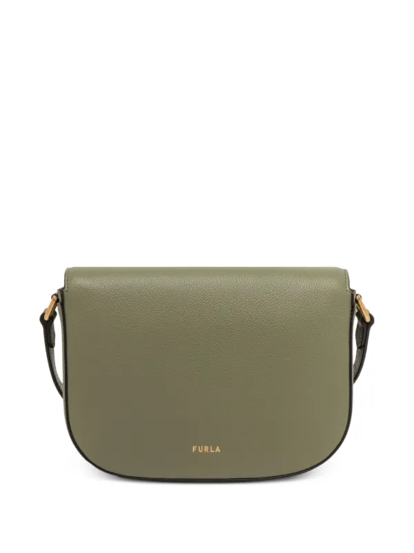 Furla Sfera レザーショルダーバッグ S | グリーン | FARFETCH JP