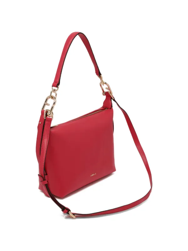 FURLA バーガンディ(赤) ハンドバッグ 取り外し可能ストラップ付き Furla Tonie ショルダーバッグ | レッド | FARFETCH JP