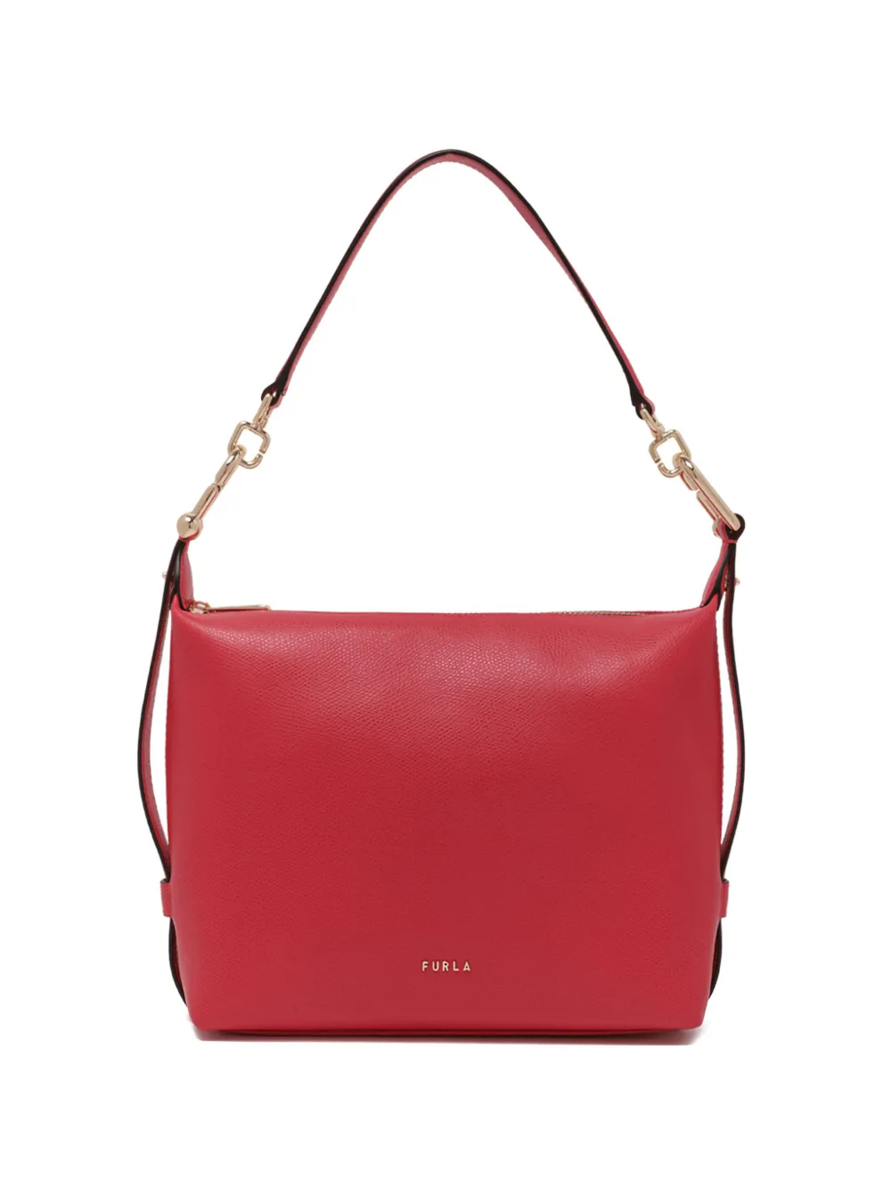 Furla Tonie leather tote bag - Rosso