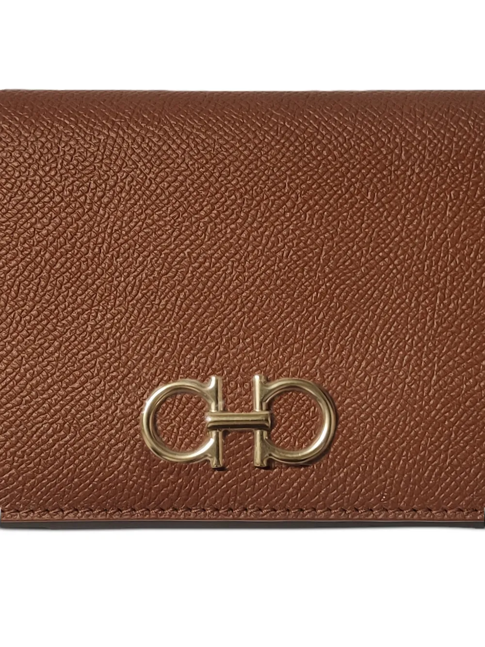  Ferragamo Logo Wallet - Brown 
