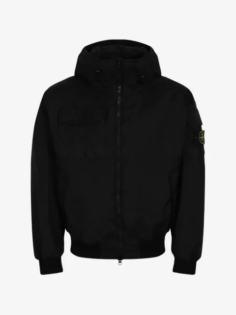 Stone Island Compass-badge hooded jacket