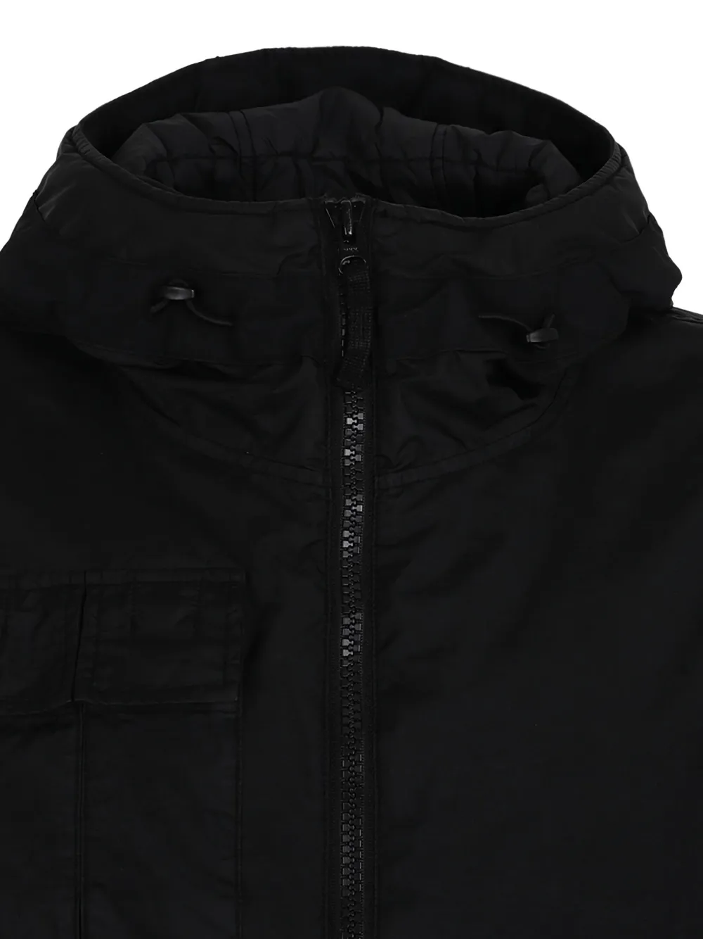  Stone Island Compass-badge Hooded Jacket - Black 