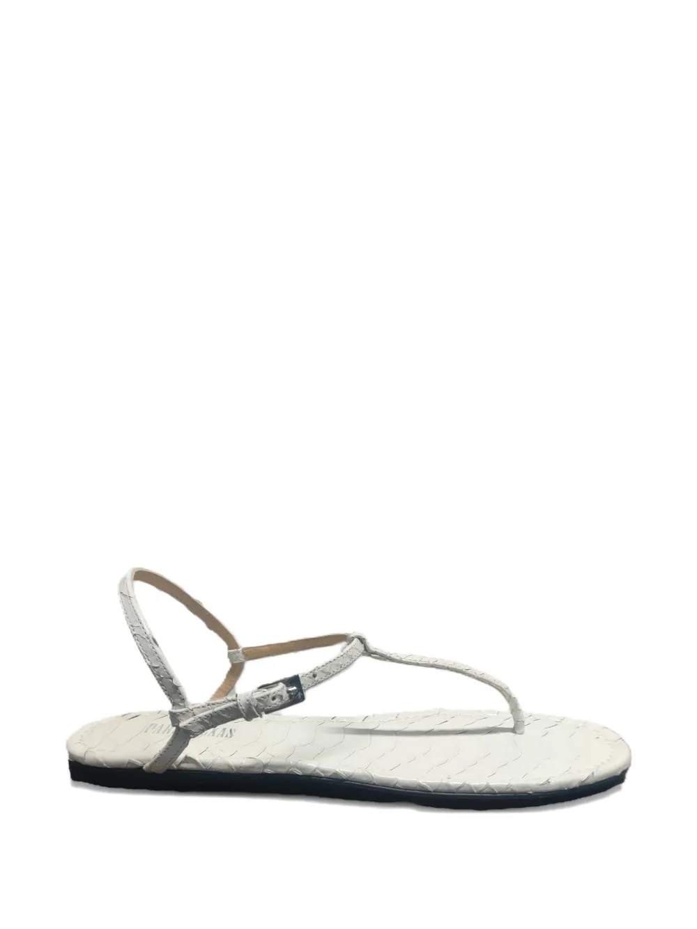 Paris Texas buckle T-strap sandals Beige