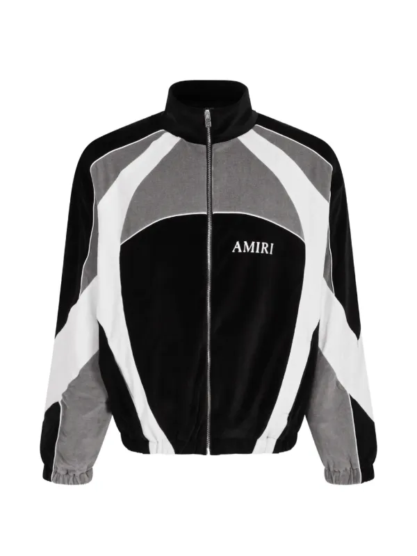 AMIRI ジップアップ ジャケット | ブラック | FARFETCH JP