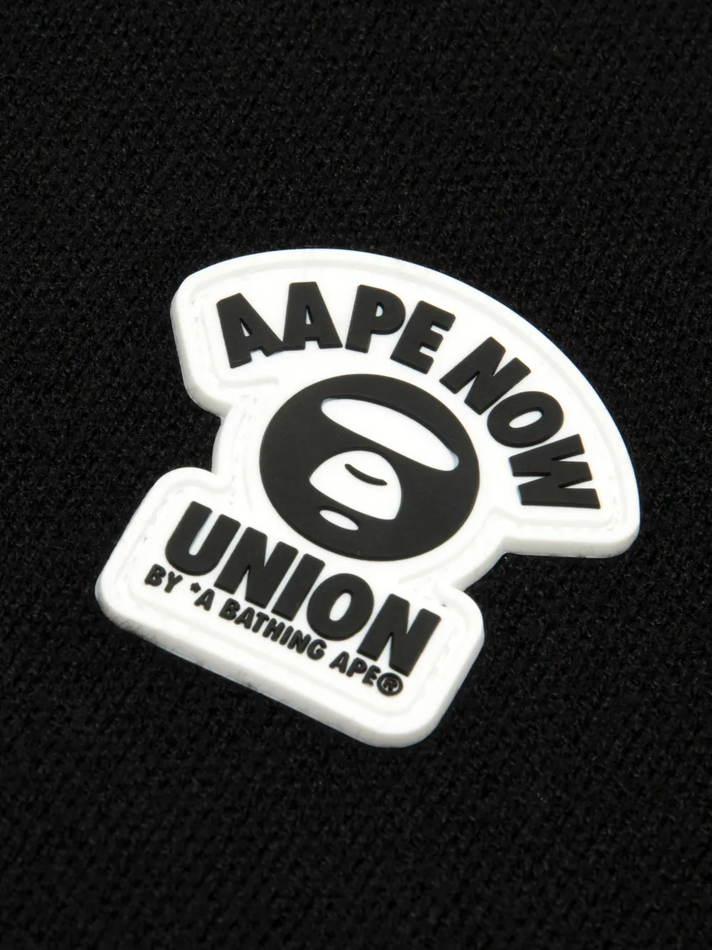 AAPE BY *A BATHING APE Vest met logodetail Zwart