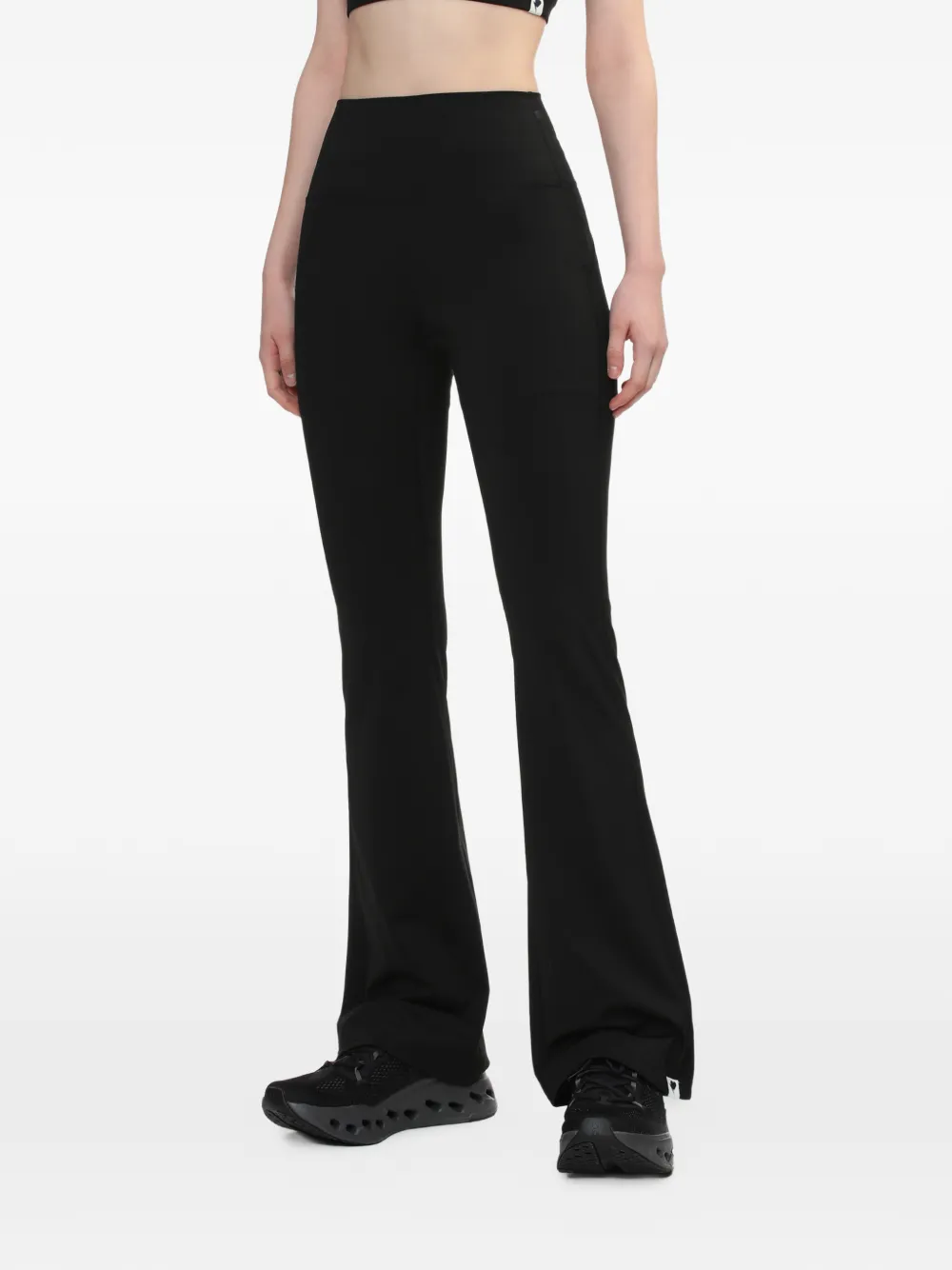  Apee™ By *a Bathing Ape® Flared High-rise Leggins - Black 