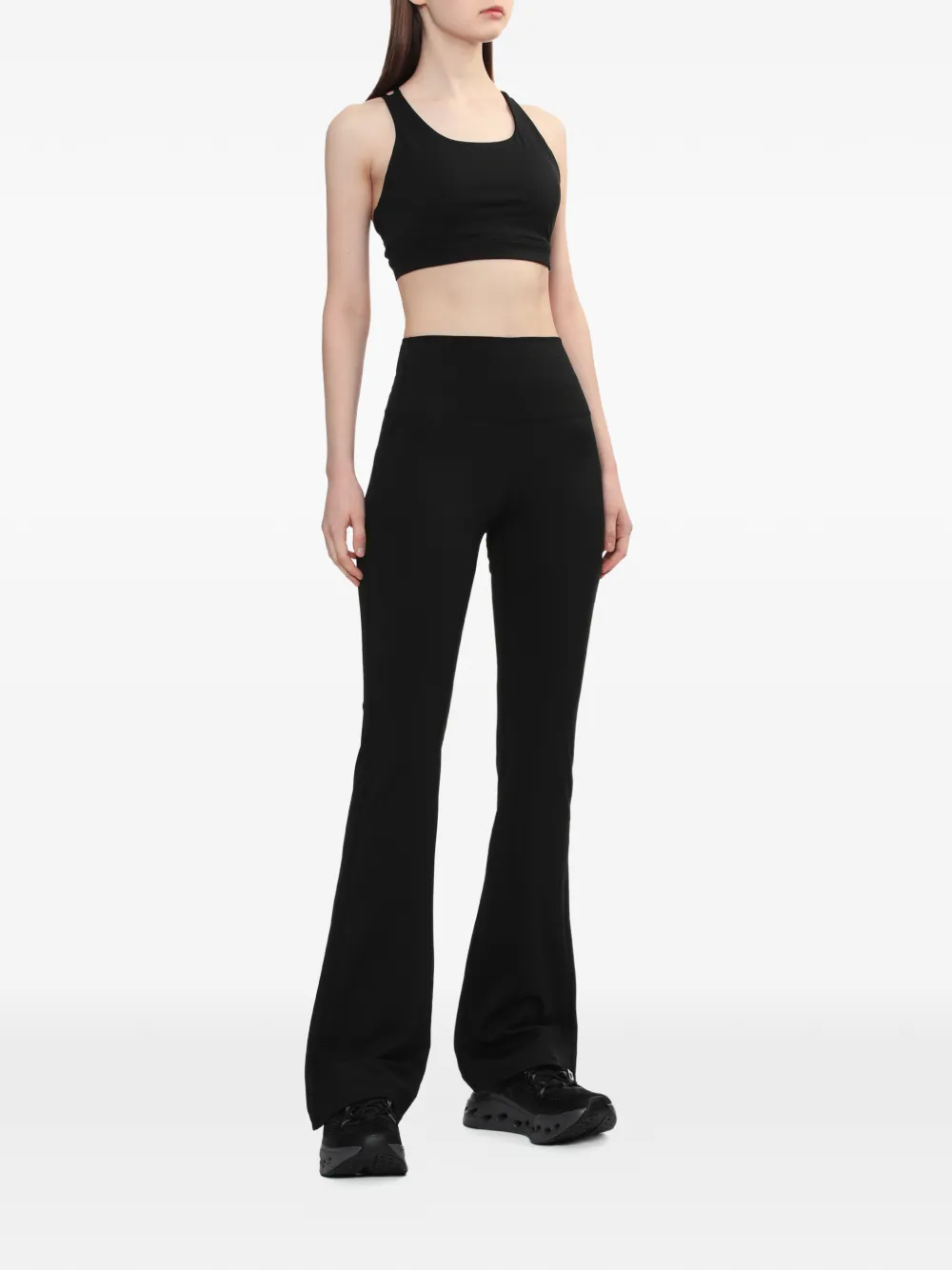  Apee™ By *a Bathing Ape® Flared High-rise Leggins - Black 