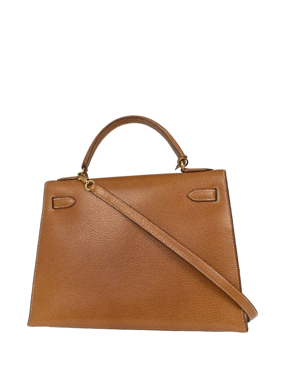 Hermès Pre-Owned 1994 Pigskin Kelly 32 Sellier Handbag | Brown