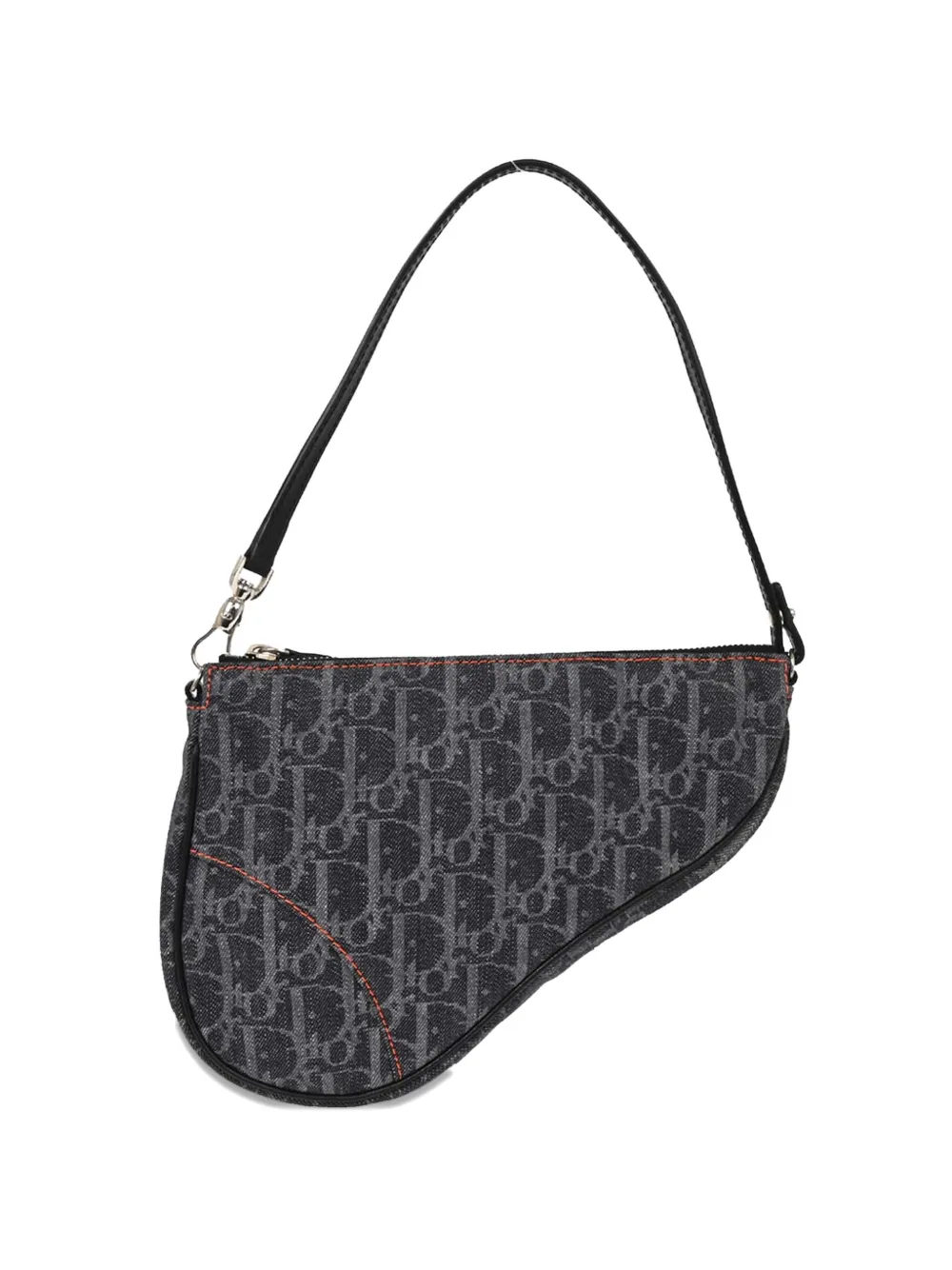 Christian Dior Pre-Owned 2005 trotter saddle handbag - Grau