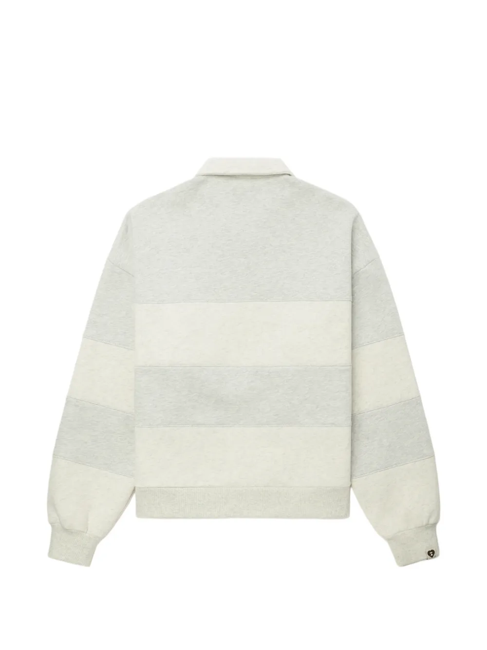 A Bathing Apeストライプ ポロシャツ APEE™ By *A BATHING APE® ストライプ ポロシャツ | グレー | FARFETCH JP