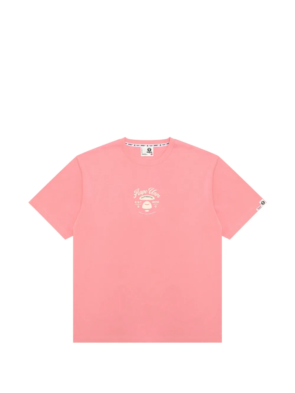 AAPE BY *A BATHING APE® printed T-shirt - Rosa