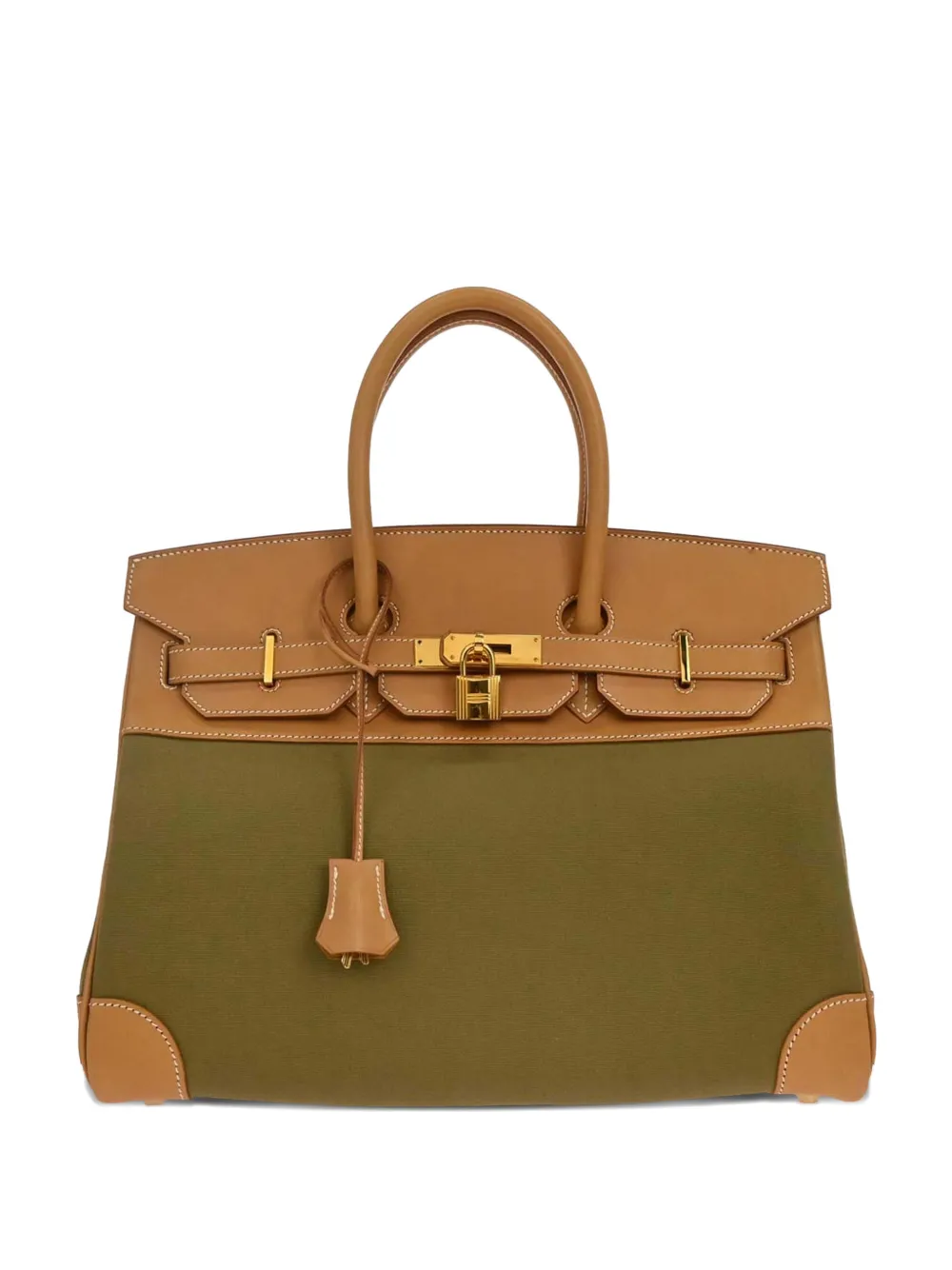 Hermès Pre-Owned 2009 35 Birkin tote bag - Verde