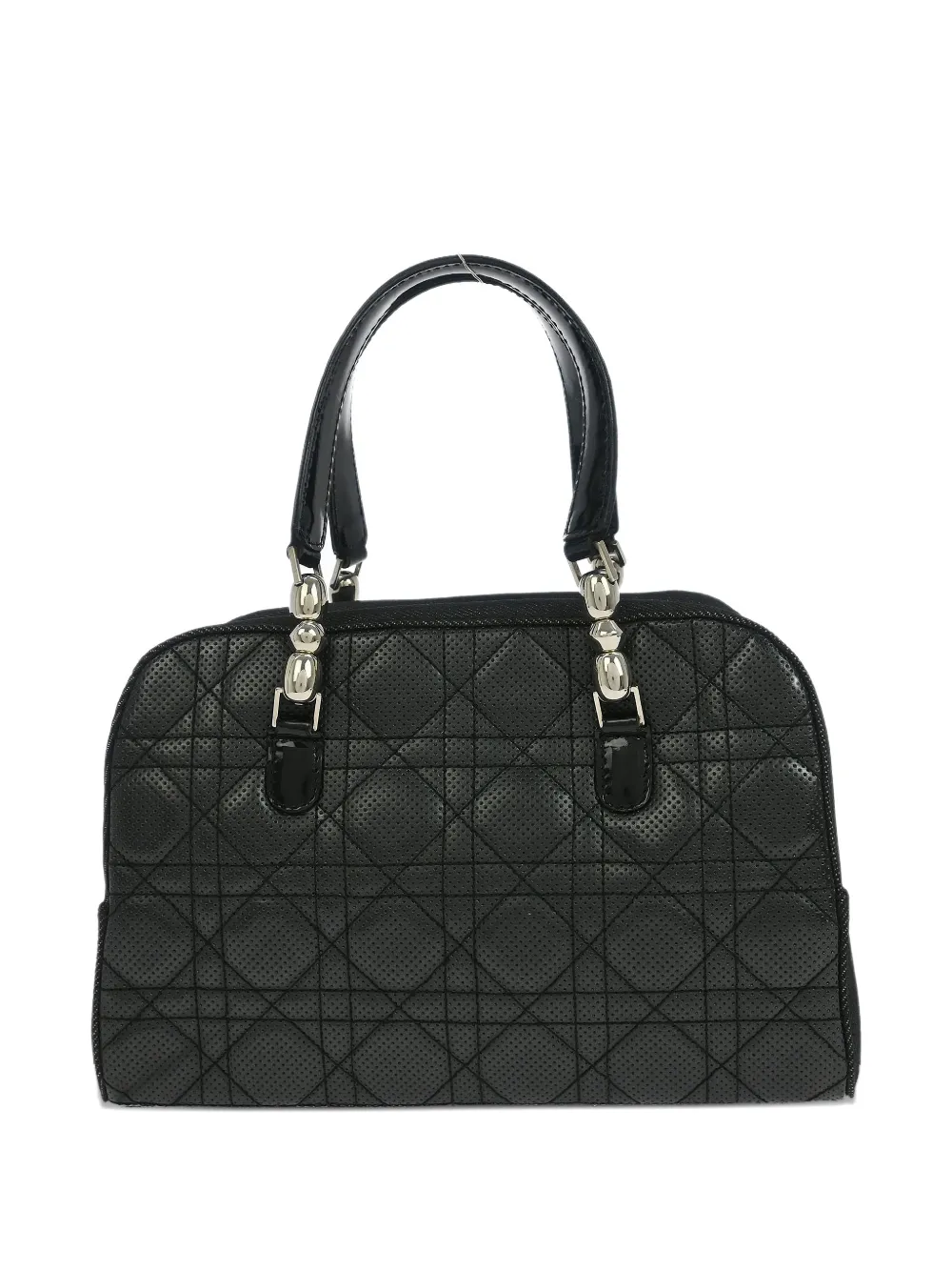 Christian Dior Pre-Owned 2001 Cannage leather tote bag - Zwart