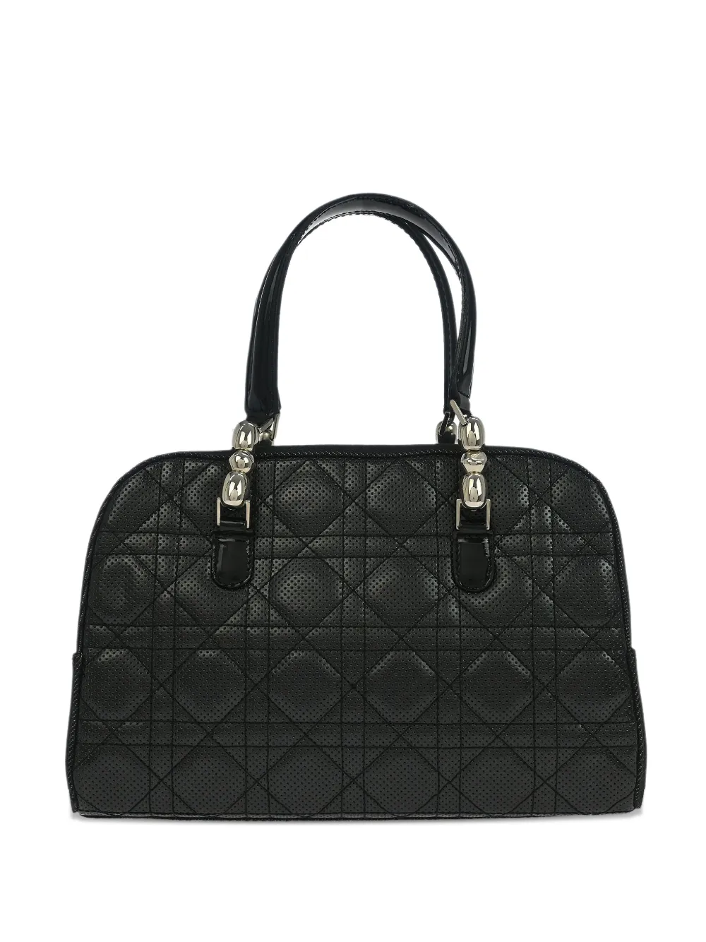 Christian Dior Pre-Owned 2001 Cannage leather tote bag - Nero