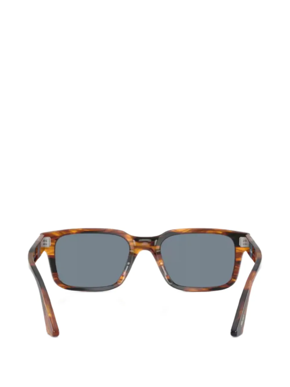 Persol Zonnebril met vierkant montuur Bruin