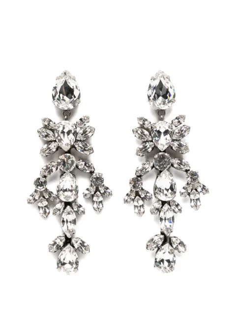 Ermanno Scervino crystal-embellished drop earrings