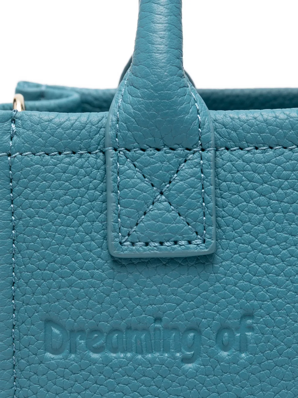 MC2 Saint Barth Vanity shopper met logo-reliëf Blauw