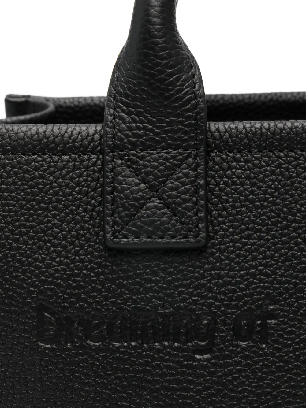 MC2 Saint Barth Vanity midi-shopper met handgreep Zwart