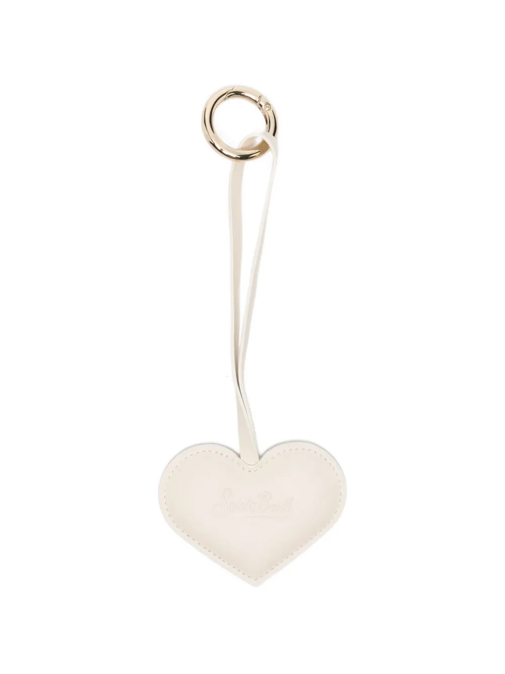 MC2 Saint Barth heart-pendent bag charm - Toni neutri