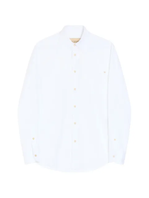 Valentino Garavani Oxford cotton shirt with VGold